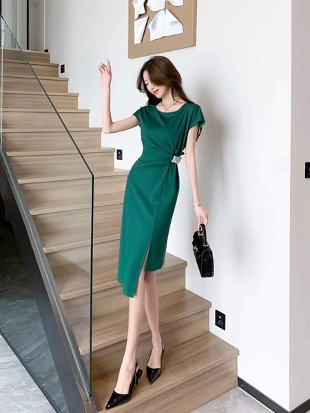 Váy Nhung Đỏ Nhún Eo Đính Ngọc - A13 | Shopee Việt Nam